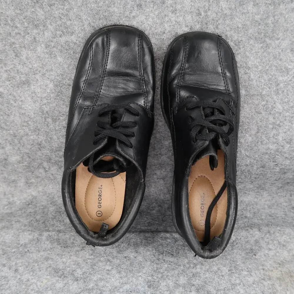 George Shoes Kids 1 Derby Dress Oxford Boys Lace Up Square Toe Formal Event